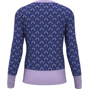 Jacquard Floral Sweater (Nautical Blue) 