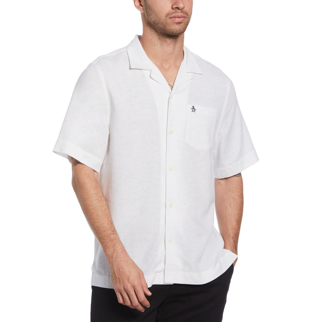 Original Penguin Men's Polo Shirt Size XLT Short Sleeve White