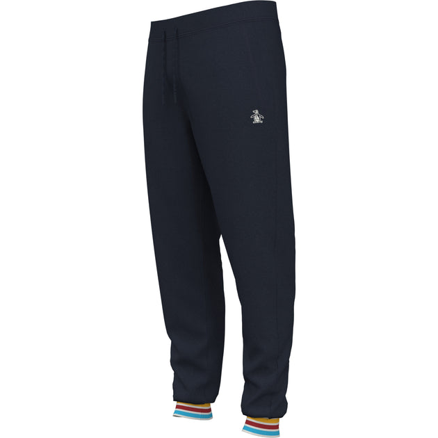 Fleece Jogger with Flat Knit Trim