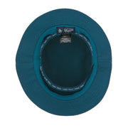 Nylon Bucket, Rubber Logo (Blue Coral) 