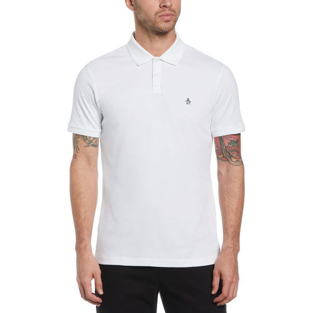 Polo Shirts for Men 0 Short Sleeve Tops White Xl 