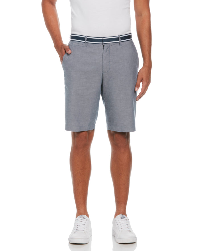 Oxford Slim Fit Short (Dark Denim) 