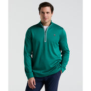 1/4 Zip Golf Pullover (Galapagos Green) 