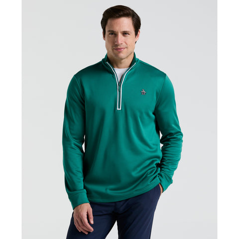 1/4 Zip Golf Pullover (Galapagos Green) 