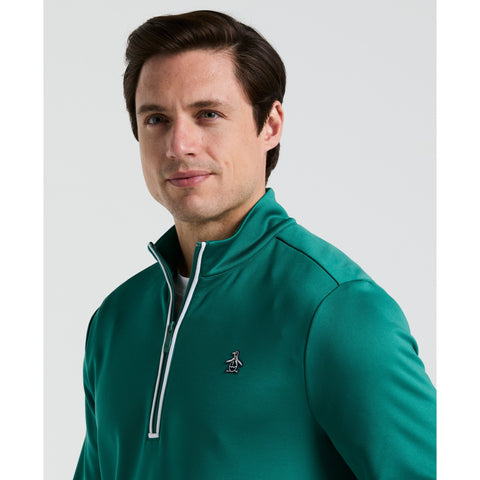 1/4 Zip Golf Pullover (Galapagos Green) 