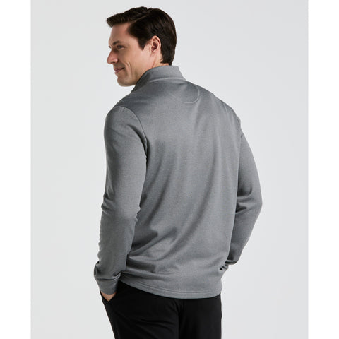 1/4 Zip Golf Pullover (Quiet Gray Heather) 