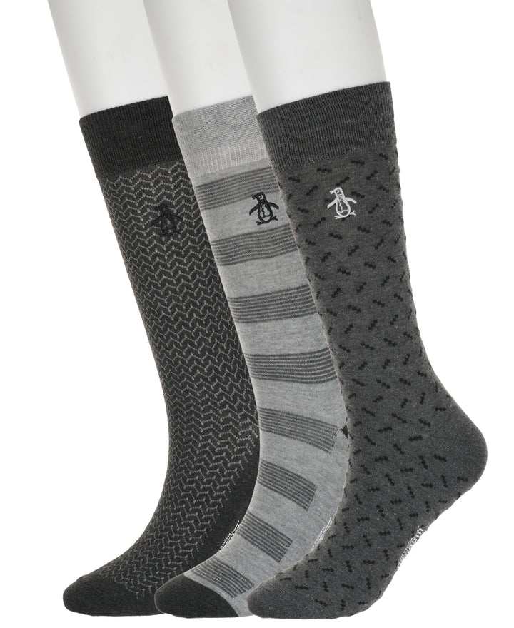 3 Pack Bristol Bayside Ziggy Sock (Grey) 