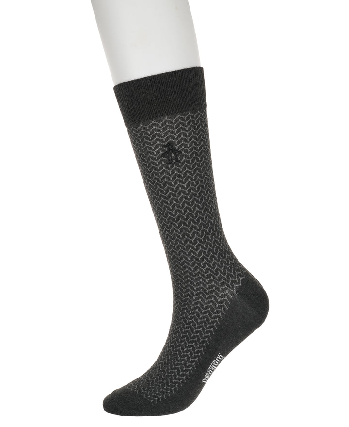 3 Pack Bristol Bayside Ziggy Sock (Grey) 