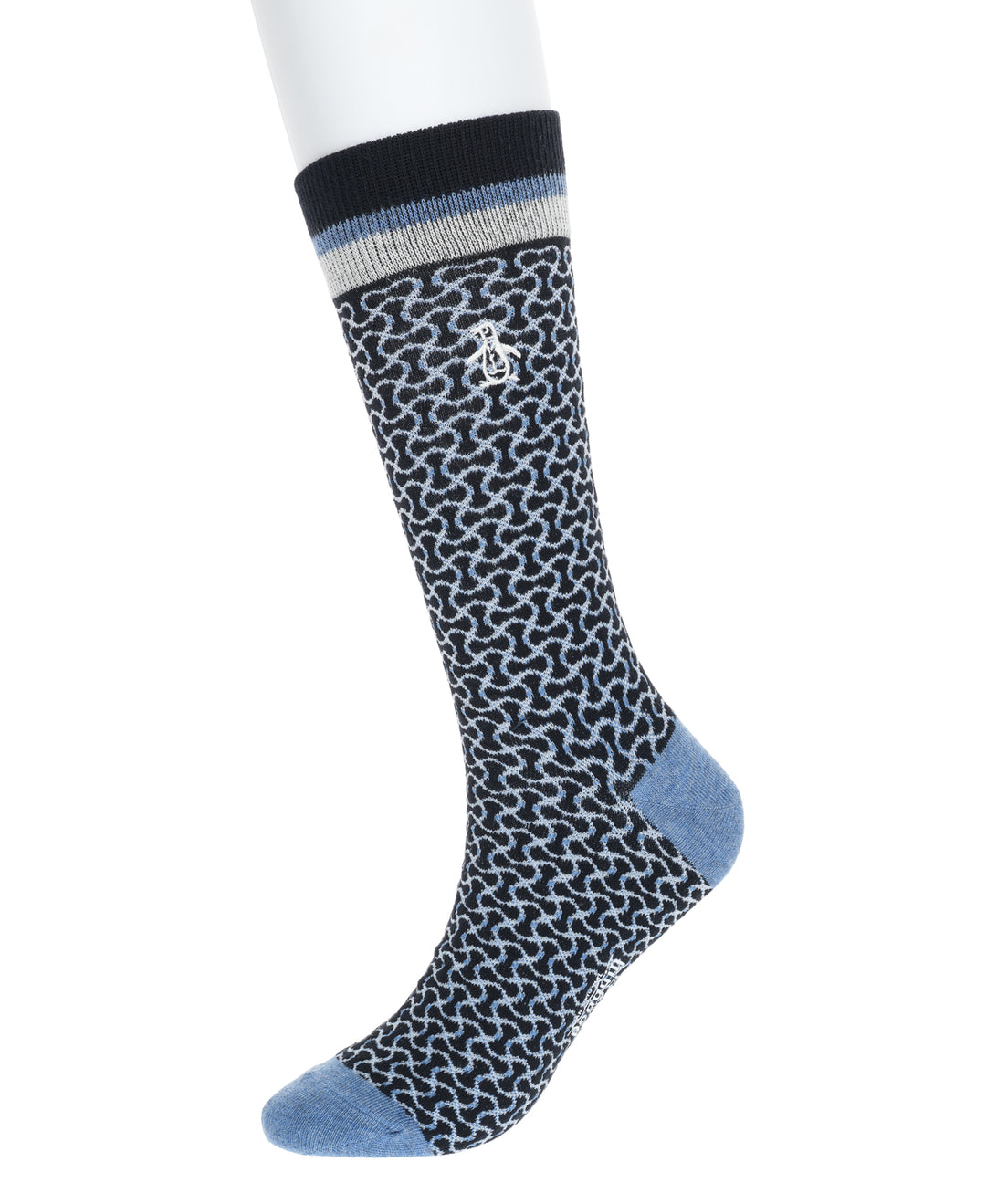 3 Pack Janson Geo Dress Sock (Denim) 
