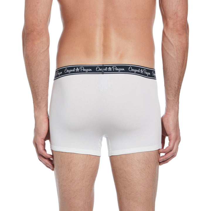 3 Pack Solid Trunk  (White) 
