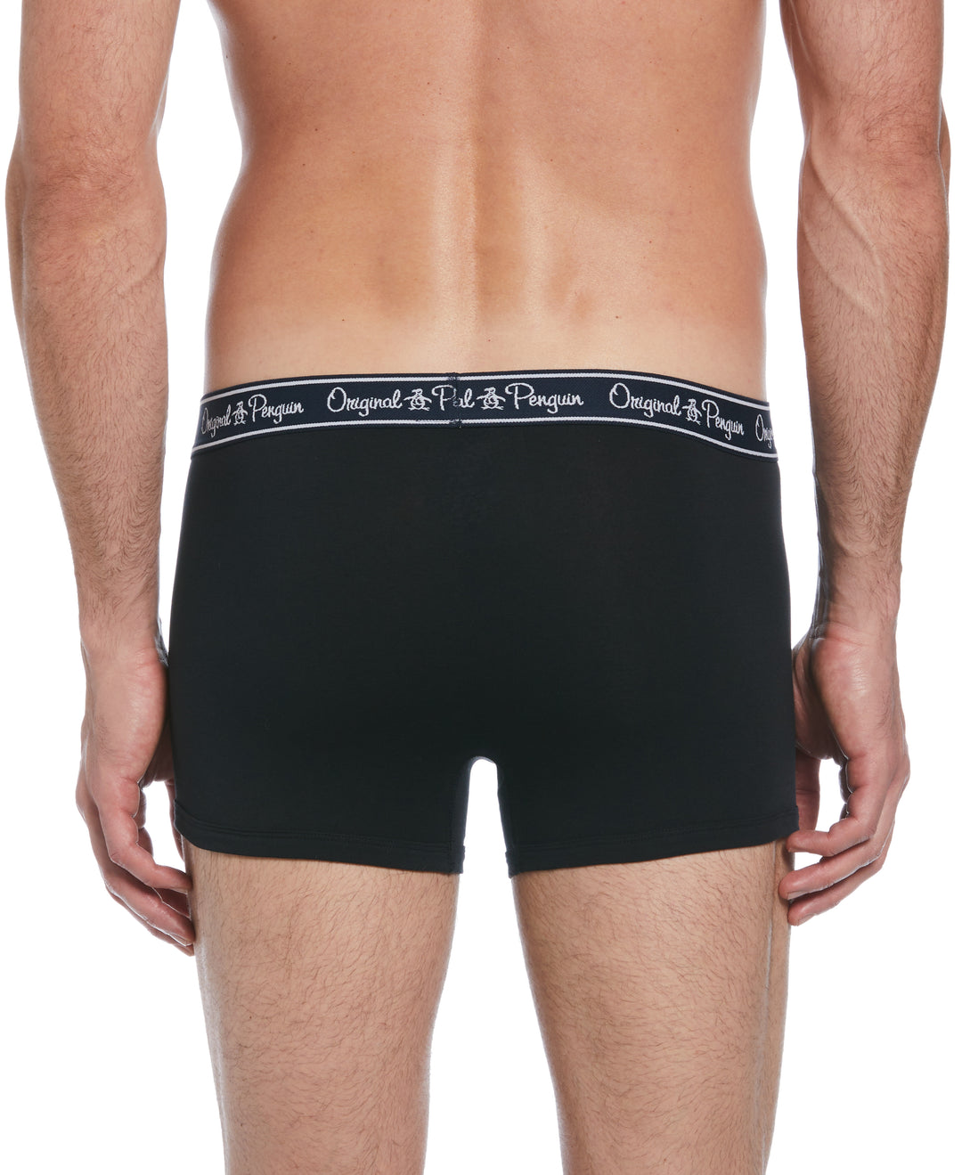 3 Pack Solid Boxer Briefs (Black) 