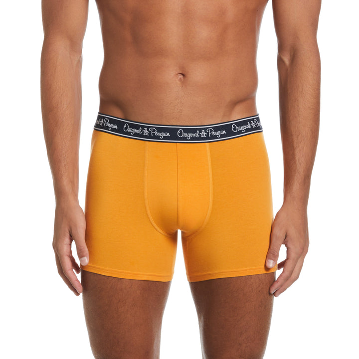 3 Pack Solid Boxer Brief  (Navy/Cerulean/Butter) 