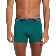 3 Pack Solid Boxer Brief  (Navy/Skydiv/Antq Grn) 