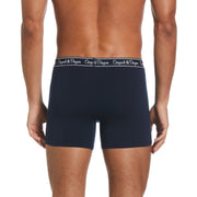 3 Pack Solid Boxer Brief  (Navy/Skydiv/Antq Grn) 