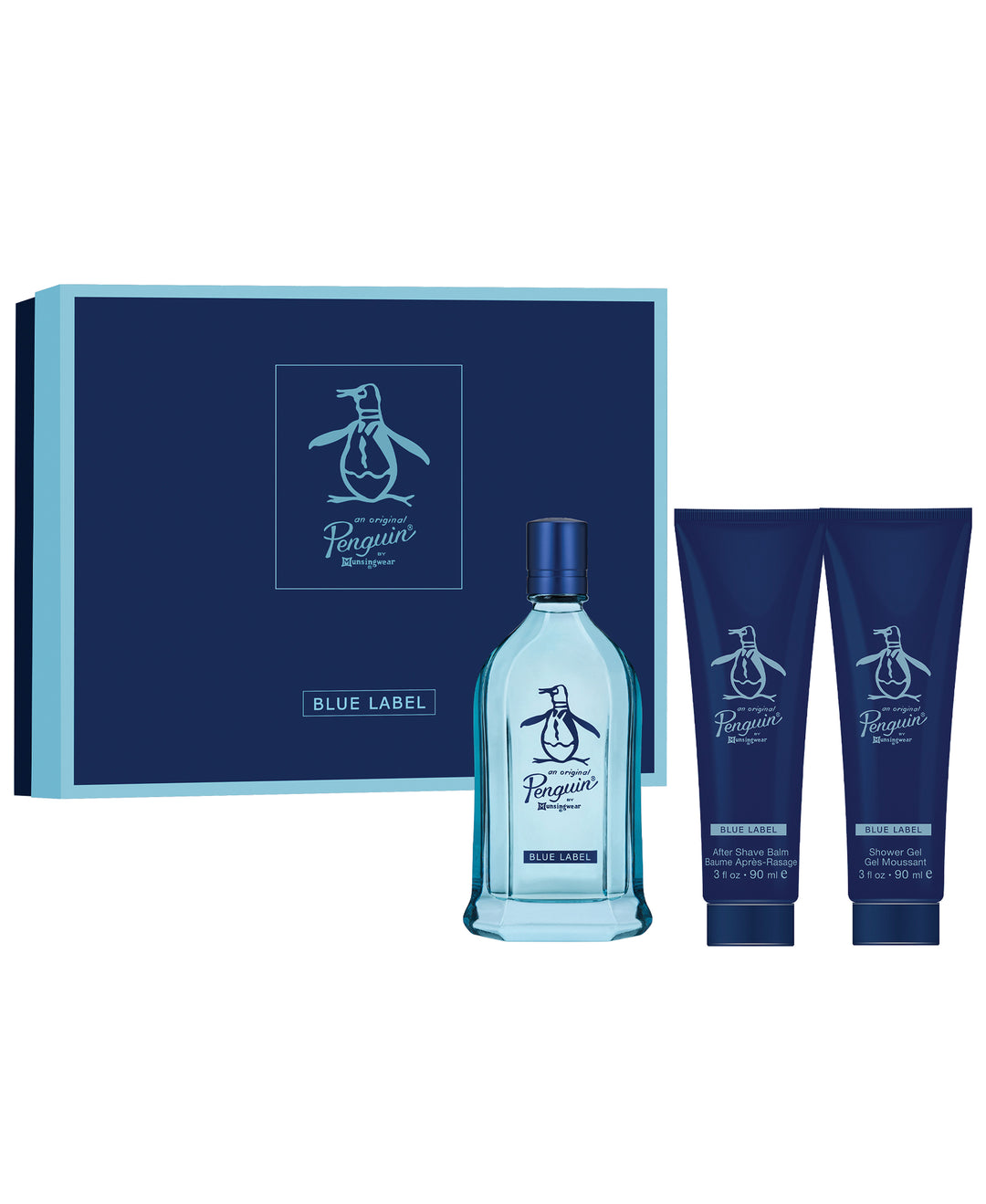 3 Piece Blue Label Fragrance Set-Fragrances-Original Penguin