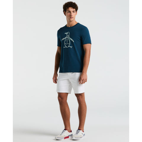 3D Dot Penguin Jersey Graphic Tee-Tees-Original Penguin
