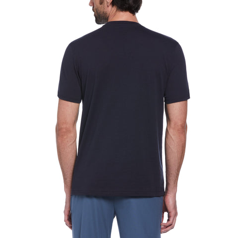 3D Dot Pete Tee (Dark Sapphire) 