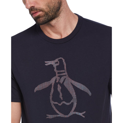 3D Dot Pete Tee (Dark Sapphire) 