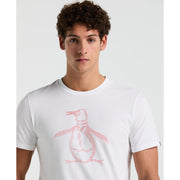 3D Dot Penguin Jersey Graphic Tee-Tees-Original Penguin