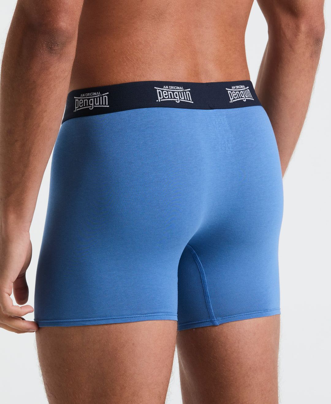4 Pack Blue/Navy Contour Boxer Brief (Blue/Nvy) 