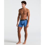 4 Pack Blue/Navy Contour Boxer Brief (Blue/Nvy) 