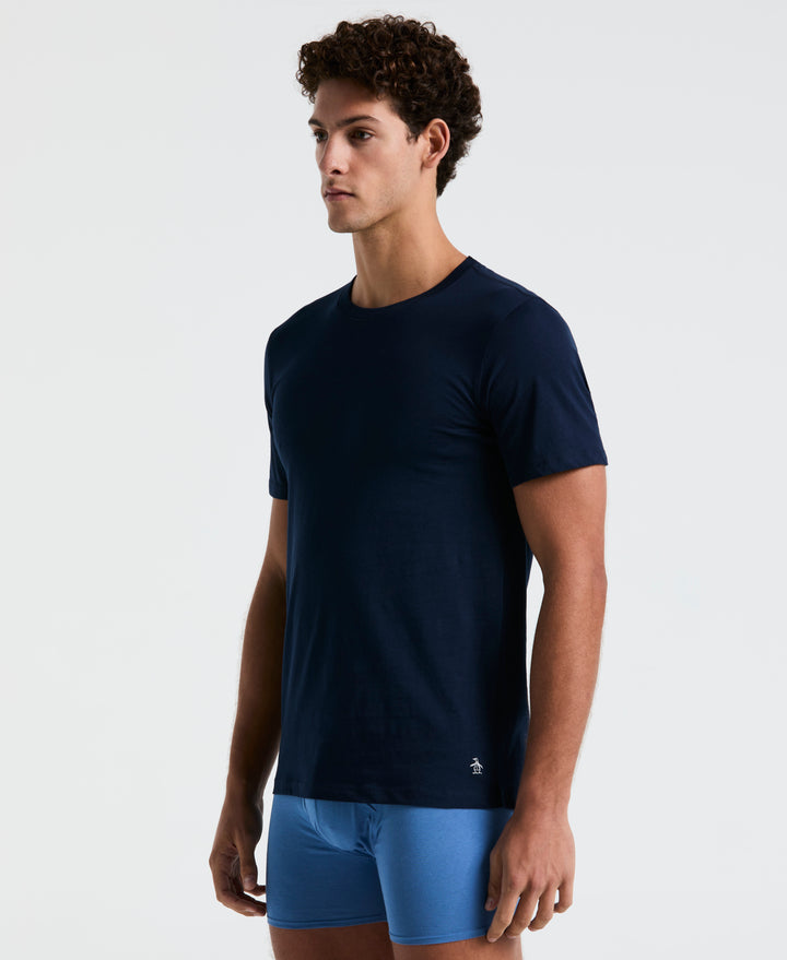 4 Pack Multicrew Solid Tees (Multi) 