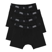 4 Pack Black Boxer (Black) 