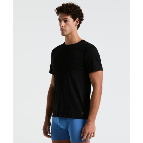 4 Pack Multi Crew Solid Tees (Multi) 