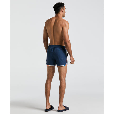 4" Pride Dolphin Rainbow Swim Short (Sargasso Sea) 
