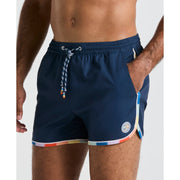 4" Pride Dolphin Rainbow Swim Short (Sargasso Sea) 
