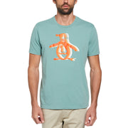 4D Pete Graphic Print Tee (Oil Blue) 