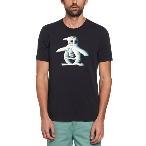 4D Pete Graphic Print Tee (True Black) 