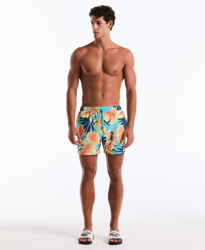 5" Box AOP Botanical Swim (Aquarelle) 