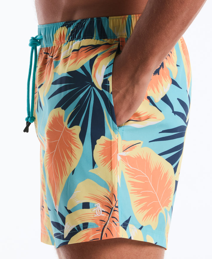 5" Box AOP Botanical Swim (Aquarelle) 