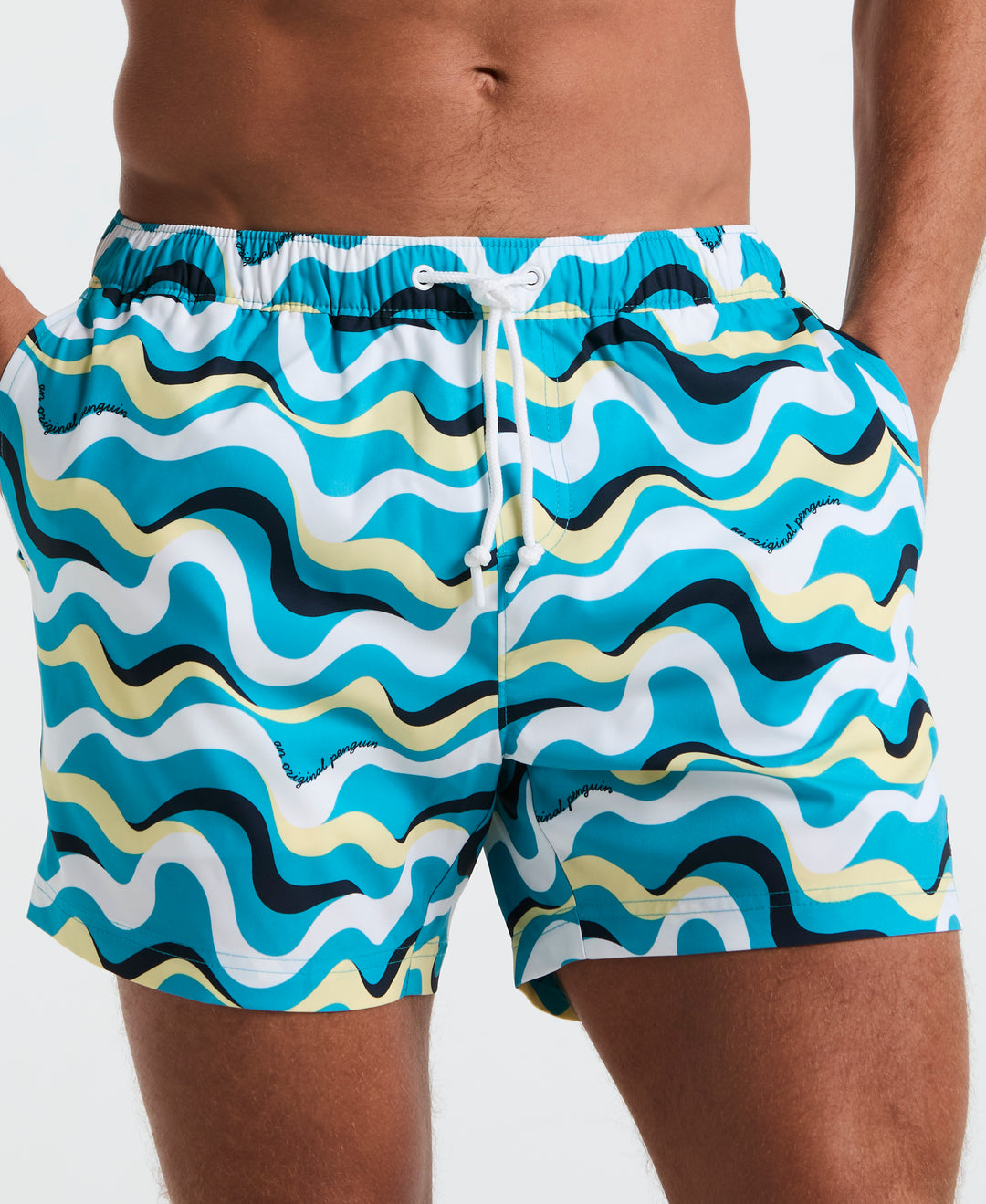 5" Multiwave Swim Short (Tahitian Teal) 
