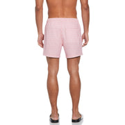 5" All-over Print Swim Short  (Dusty Rose) 