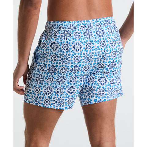 5" All-Over Talavera Swim Short (Bright White) 
