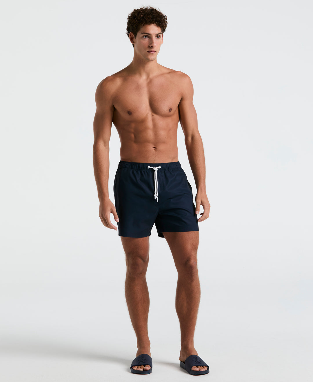 5" Box Solid Swim Short (Dark Sapphire) 