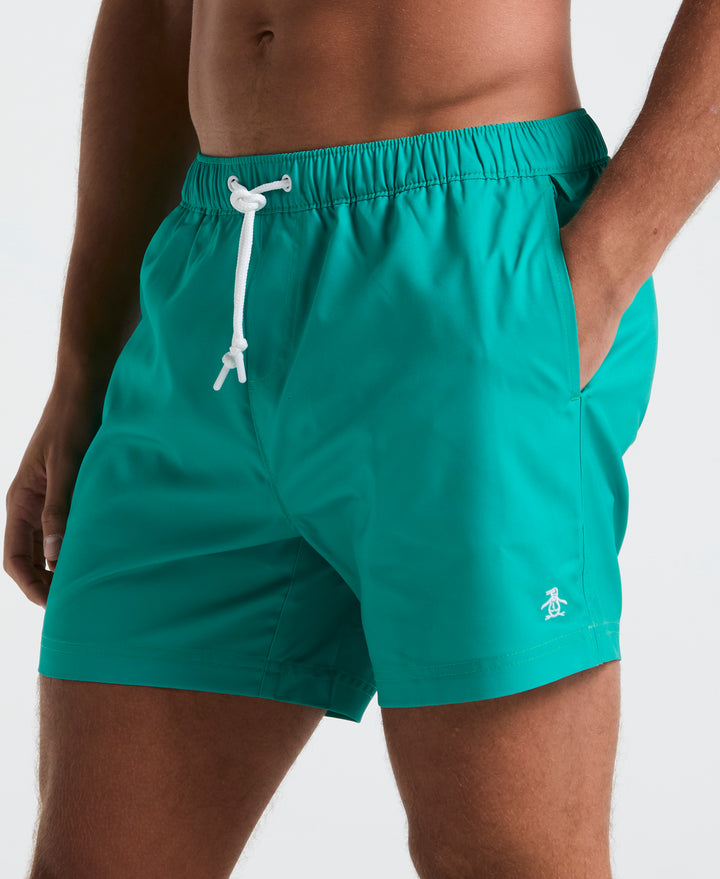 5" Solid Swim Trunks (Ocean Floor) 