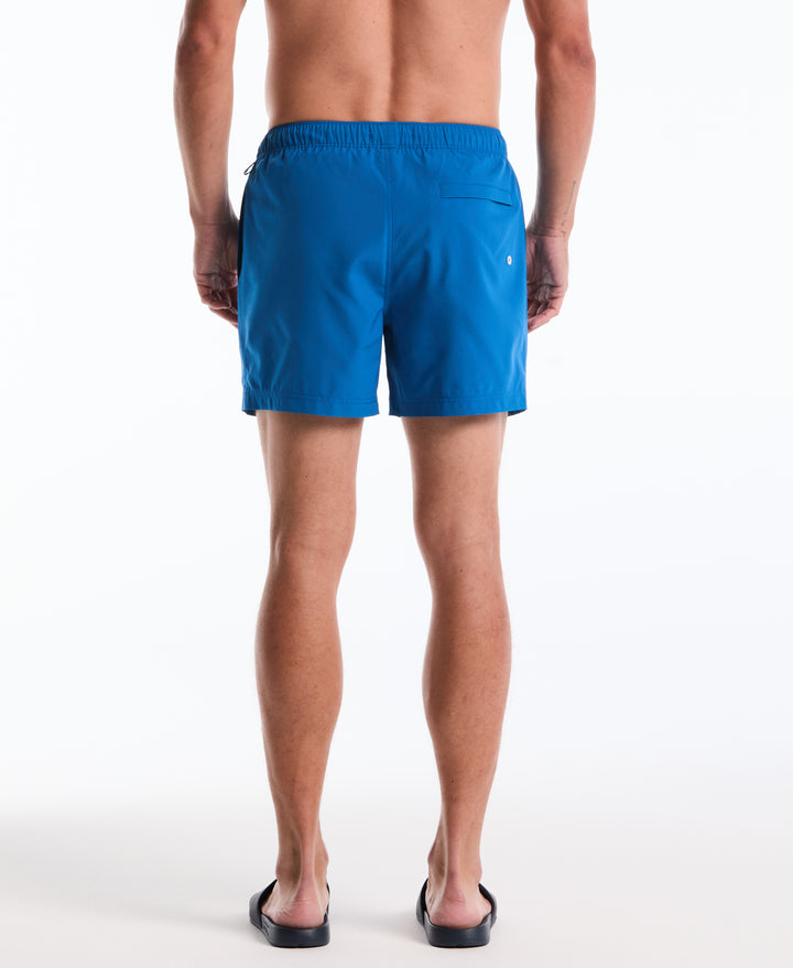 5" Solid Swim Trunks (Classic Blue) 