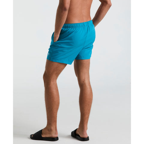5" Box Solid Swim Shorts (Mosaic Blue) 