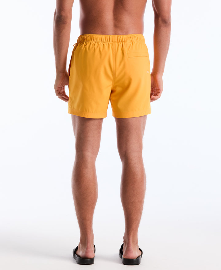 5" Solid Swim Trunks (Cadmium Yellow) 