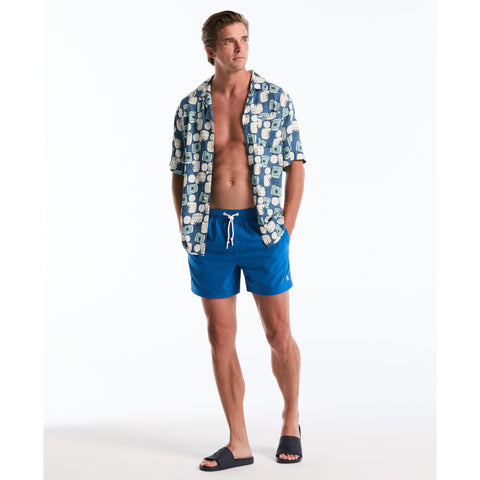 5" Box Solid Swim Short-Swim-Original Penguin