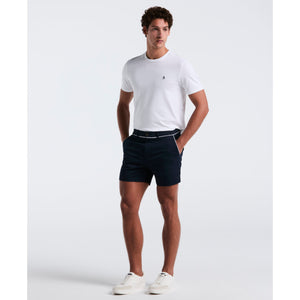 5" Cotton Stretch Earl Short  (Dark Sapphire) 