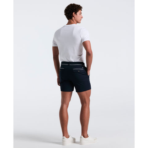 5" Cotton Stretch Earl Short  (Dark Sapphire) 
