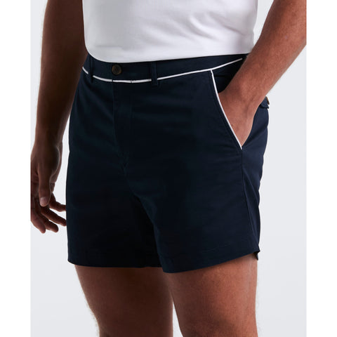 5" Cotton Stretch Earl Short  (Dark Sapphire) 