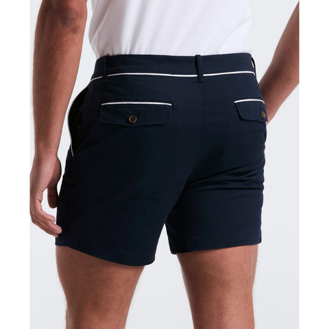 5" Cotton Stretch Earl Short  (Dark Sapphire) 