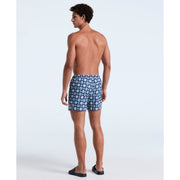 5" Foulard Print Swim Short (Sargasso Sea) 