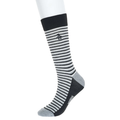 5 Pack Augustin Fashion Dress Socks (Black) 