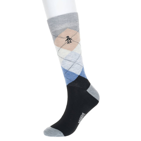 5 Pack Augustin Fashion Dress Socks (Black) 